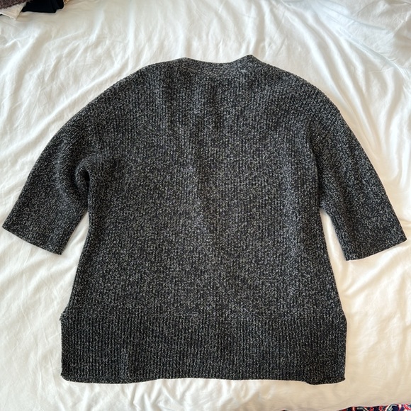 GAP 3/4 sleeve marked black cardigan - Picture 3 of 5